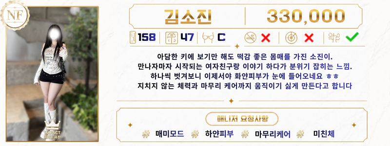 강남 오피 임팩트 매장 프로필 및 코스 안내 14