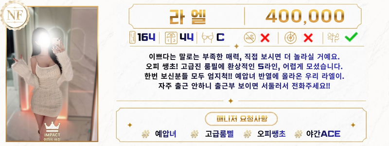 강남 오피 임팩트 매장 프로필 및 코스 안내 8